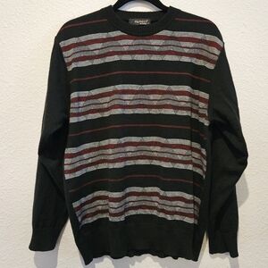 VTG Men's Merino Wool Blend Sweater Size Large